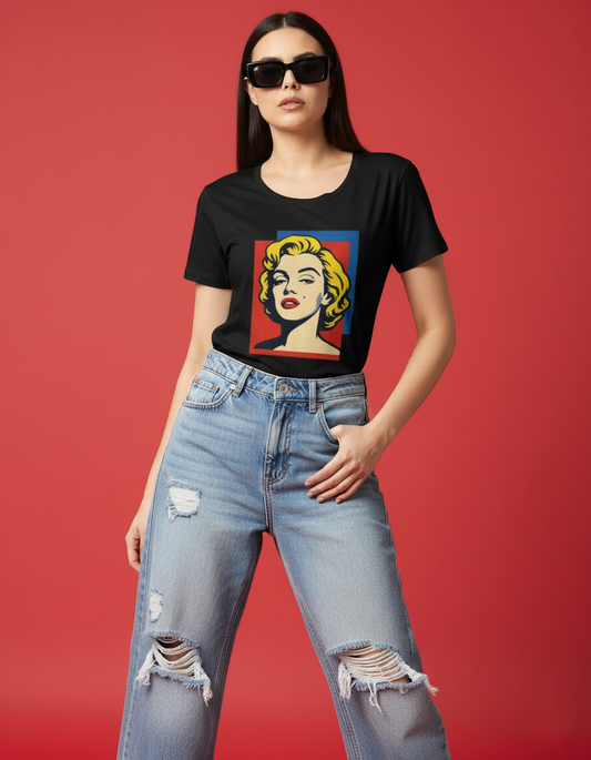 Pop art t-shirt | women tshirt | tshirt | printed t-shirt 