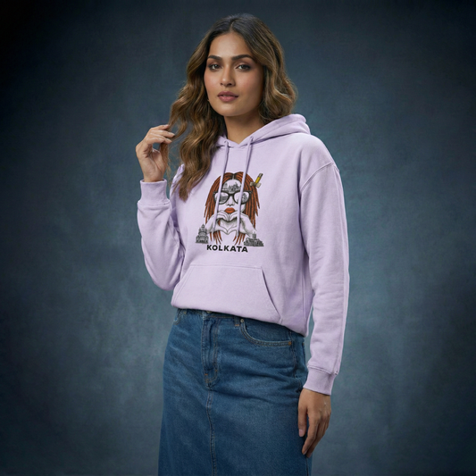 The City of Joy - Kolkata Urban Graphic Hoodie(Unisex) Iconic Wears