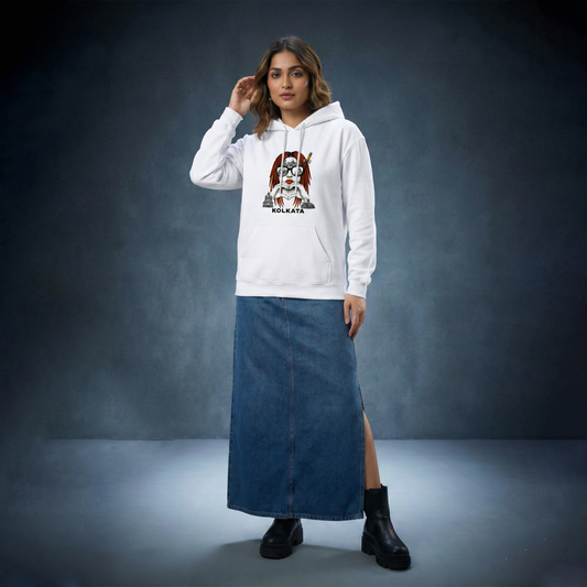 The City of Joy - Kolkata Urban Graphic Hoodie(Unisex) Iconic Wears